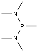 BIS(DIMETHYLAMINO)-METHYLPHOSPHINE Structure