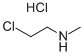2-Chloro-N-MethylethanaMine Hydrochloride Structure