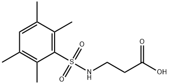 N-(2,3,5,6-TetraMethylphenylsulfonyl)-^b-alanine, 96% Structure