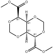 디메틸2,4:3,5-DI-O-메틸렌-D-글루카레이트 구조식 이미지