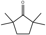 2,2,5,5-TETRAMETHYLCYCLOPENTANONE Structure