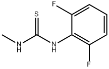 N-(2,6-difluorophenyl)-N'-methylthiourea Structure