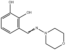 1,2-벤젠디올,3-[(4-모폴리닐이미노)메틸]-(9CI) 구조식 이미지