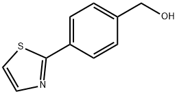 4-(1,3-Thiazol-2-yl)benzyl alcohol Structure