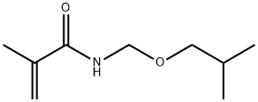 N-(ISO-BUTOXY METHYL)METHACRYLAMIDE Structure