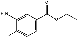 Ethyl 3-amino-4-fluorobenzoate 구조식 이미지