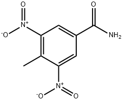 4-methyl-3,5-dinitro-benzamide Structure