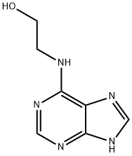 6-(BETA-HYDROXYETHYLAMINO)-PURINE Structure