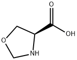 (S)-옥사졸리딘-4-카르복실산 구조식 이미지