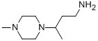 Piperazine, 1-(3-amino-1-methylpropyl)-4-methyl- (7CI,8CI) 구조식 이미지
