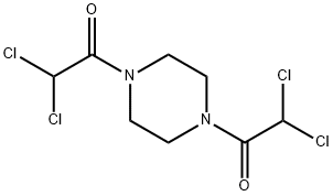 2,2-dichloro-1-[4-(2,2-dichloroacetyl)piperazin-1-yl]ethanone Structure