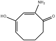 2,4-Cyclooctadien-1-one, 2-amino-4-hydroxy- (9CI) Structure