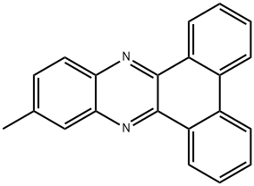 7-METHYL-1,2,3,4-DIBENZOPHENAZINE Structure