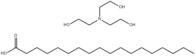 TRIETHANOLAMINE STEARATE Structure