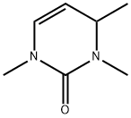 5,6-Dihydro-1,3,4-trimethyl-2(4H)-pyrimidinone Structure