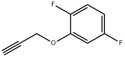 1,4-difluoro-2-(prop-2-ynyloxy)benzene 구조식 이미지