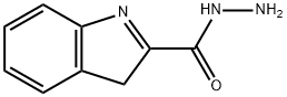 3H-Indole-2-carboxylicacid,hydrazide(9CI) Structure