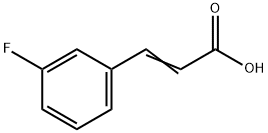 3-Fluorocinnamicacid 구조식 이미지