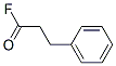 Benzenepropanoic acid fluoride Structure