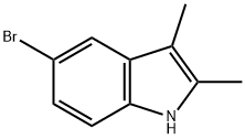 5-Bromo-2,3-dimethylindole 구조식 이미지