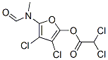아세트산,디클로로-,3,4-디클로로-5-(포르밀메틸아미노)-2-푸라닐에스테르(9CI) 구조식 이미지