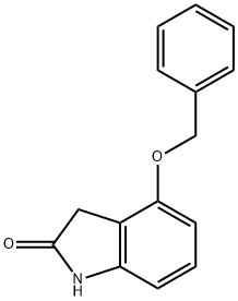 4-(benzyloxy)indolin-2-one Structure