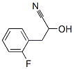벤젠프로판니트릴,2-플루오로-알파-히드록시-(9CI) 구조식 이미지