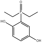 1,4-Benzenediol, 2-(diethylphosphinyl)- (9CI) Structure