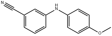 N-(3-CYANOPHENYL)-N-(4-METHOXYPHENYL)AMINE
 구조식 이미지