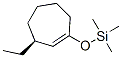 Silane, [[(3S)-3-ethyl-1-cyclohepten-1-yl]oxy]trimethyl- (9CI) 구조식 이미지