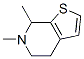 Thieno[2,3-c]pyridine, 4,5,6,7-tetrahydro-6,7-dimethyl- (9CI) Structure