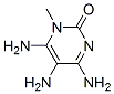2(1H)-Pyrimidinone,  4,5,6-triamino-1-methyl- Structure