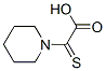 1-피페리딘아세트산,-alpha–thioxo- 구조식 이미지