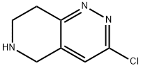 3-chloro-5,6,7,8-tetrahydropyrido[4,3-c]pyridazine Structure