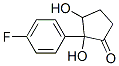 시클로펜타논,2-(4-플루오로페닐)-2,3-디히드록시-(9CI) 구조식 이미지