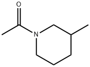 1-아세틸-3-메틸피페리딘 구조식 이미지