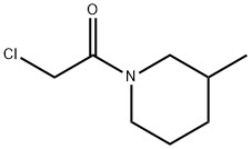 2-CHLORO-1-(3-METHYL-PIPERIDIN-1-YL)-ETHANONE Structure