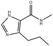 1H-Imidazole-4-carboxamide,  N-methyl-5-propyl-  (9CI) Structure