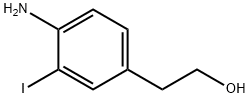 2-(4-아미노-3-요오도페닐)에탄올 구조식 이미지