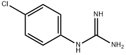 N-(4-Chlorophenyl)guanidine 구조식 이미지
