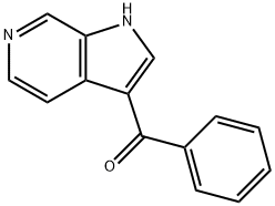 3-benzoyl-6-azaindole 구조식 이미지