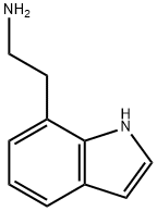 2-(1H-인돌-7-일)에탄아민 구조식 이미지