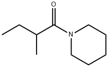 1-(2-methylbutyryl)piperidine Structure