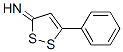 3-imino-5-phenyl-3H-1,2-dithiole Structure