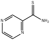 PYRAZINE-2-CARBOTHIOAMIDE 구조식 이미지