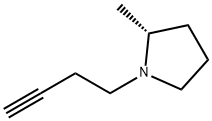 (2R)-1-BUT-3-YN-1-YL-2-METHYLPYRROLIDINE Structure