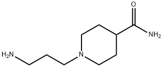 1-(3-아미노-프로필)-피페리딘-4-카르복실산아미드 구조식 이미지