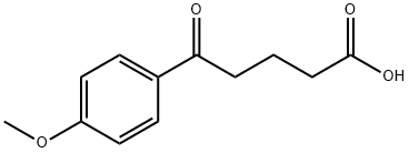 5-(4-methoxyphenyl)-5-oxopentanoic acid 구조식 이미지