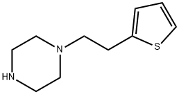 1-(2-티에닐에틸)피페라진 구조식 이미지