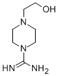 1-Piperazinecarboximidamide,4-(2-hydroxyethyl)-(9CI) Structure